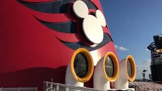 Disney Wonder Ship Whistle w/Onboard Warning Announcement