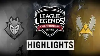 G2 vs. VIT - EU LCS Week 5 Day 1 Match Highlights (Summer 2018)