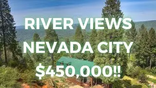 $450k!! 20-Acre Dream Property in Nevada City | Breathtaking Views, River Proximity & Total Privacy!