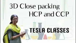 3D-Close packing|HCP||CCP|SOLID STATE|