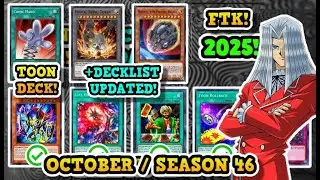 TOON DECK 2025 / + Decklist Updated / FTK COMBOS / Season 46 / REASONING + LIFE HACK LOSE 1 TURN / 9
