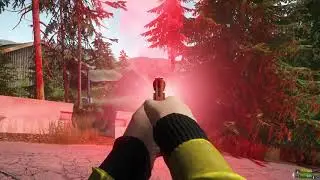 Miscreated Only 7 bullet, 2 geared guy and a flare gun ....