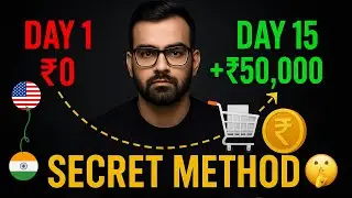 I Started International Dropshipping Brand & Earned ₹50,000 in 15 Days | Sell online | Full Course