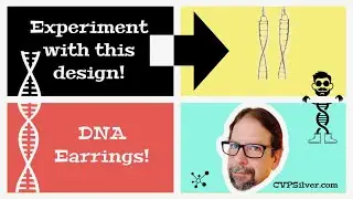 Silversmithing: Make DNA Earrings