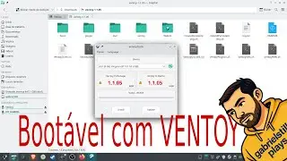 Create a bootable Windows USB drive on Linux with VENTOY (No Command Lines Required!)