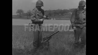 Mine Clearance, US Army, Germany, 1945