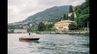 Luxury wedding at Villa Pizzo, Lake Como Italy