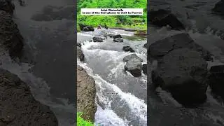 🌧️Adai Waterfall One Day Picnic Spot near Mumbai😍#shorts  #moonsoon #mumbairains #trekking