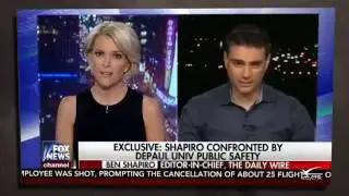 Ben Shapiro and Megyn Kelly on His Ban DePaul University