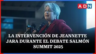 La intervenci&oacute;n de Jeannette Jara durante el debate Salm&oacute;n Summit 2025