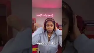 Hair Review| Ombre Brown Short Bob Straight Wig Restyle | Hairstyle #amandahair #shorts #wiginstall