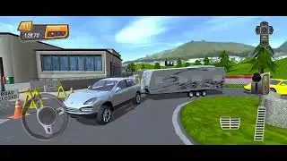 Porsche Cayenne SUV Car Driving Game | Gas Station: Car Parking Simulator | Car Game Mobile Gameplay
