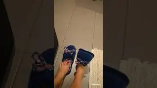 Gentle slipper play #shorts#feet#slipper#footplay#relaxing