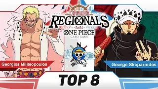 TOP 8 | DOFLAMINGO VS R/G LAW | REGIONALS 512 PLAYERS | noHEROES | OP07 | ONE PIECE CARD GAME