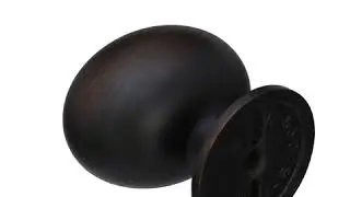 Oil Rubbed Bronze Knob Amerock Cabinet Hardware Allison Value BP53018ORB Video 1 17