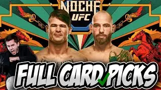 Прогнозы FINCH'S NOCHE UFC LOPES VS SILVA на полную карту