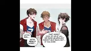 Goth FemBoy & The Jock shorts #9 They Apologize To Jasper Comic Dub - Comic By Merryweather #shorts