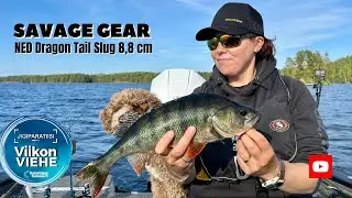 Savage Gear NED Dragon Tail Slug 8,8 cm | Viikon Viehe