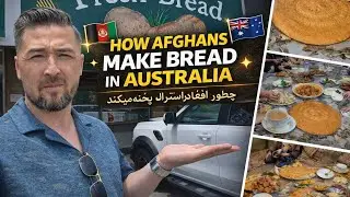 How Afghan & Hazara People Make Bread in Australia | Fresh Bread Brisbane