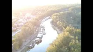 Basic DJI Drone Footage in Echuca on the Murray River