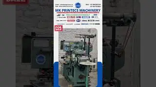 LABEL PRINTING MACHINE FOR SALE | IMPORTED FROM JAPAN | ONDA OPM W250N | FLATBED LETTERPRESS MACHINE