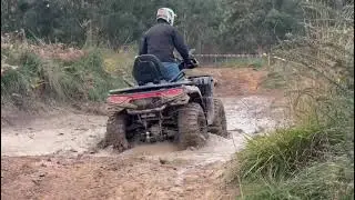 primera prueba de ATV loncin x-wolf 1000 en Asturias. #loncin #1000 #agrjardin Valdesoto.#AJV
