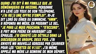 Quand J'ai Annoncé Mon Job En Arizona, Ma Famille N'a Pas Levé Les Yeux De Son Téléphone.