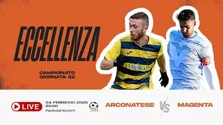 [DIRETTA] Eccellenza | Giornata 22 | Arconatese - Magenta