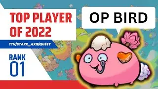 STARK_AXIE The NEW TOP 1 PLAYER for TODAY | AXIE PRO GAMEPLAY | AXIE ORIGIN S1