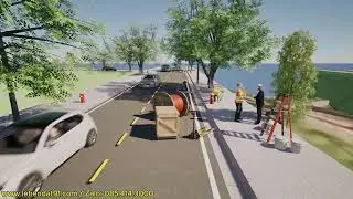 Video phối cảnh c&ocirc;ng tr&igrave;nh giao th&ocirc;ng giai đoạn quy hoạch