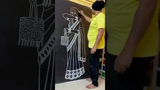 Learn to draw beautiful lady 😍 #art #drawing #shortvideo