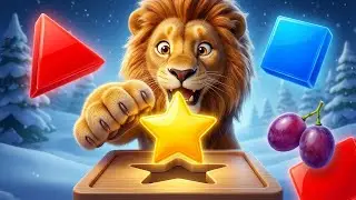 Kids Educational Video | रंग और आकार पहचानना सीखें | Fun Learning Games for Kids