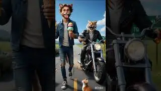 part - 4 #youtubeshorts#cat #tiger#RomanticShorts#IceCreamDate #TrendingShorts #ViralShorts#AIVideo