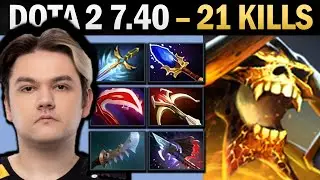 Clinkz Pro Carry with 21 Kills and Falcon Blade - Dota 2 Gameplay