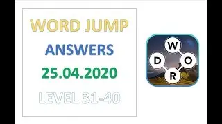 Word Jump Level 31 32 33 34 35 36 37 38 39 40 Answers