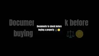 how to buy property safely 😉