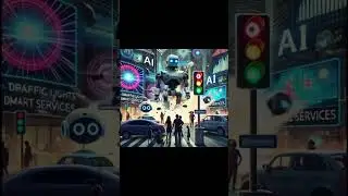 AI Chaos in a Futuristic City