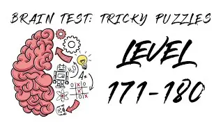 Brain Test: Tricky Puzzles | Level 171-180 | GamePlay#18 Walkthrough