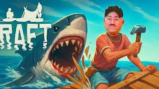 Raft: The Ultimate Last Chapter Survival! 🌊Episode 2 | Funny Meme Edits + Voice Over Gameplay
