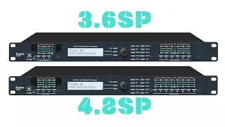 4.8SP 3.6SP Digital DSP Audio Processor Original Software 4 Input 8 Output Professional Sound System