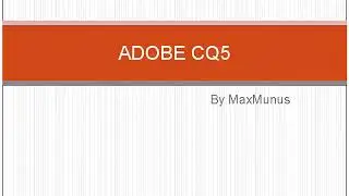 ADOBE CQ5 Training &ndash; ADOBE CQ5 Online Training &ndash; (ADOBE CQ5 Certification Tips)&ndash; ADOBE CQ5 Course