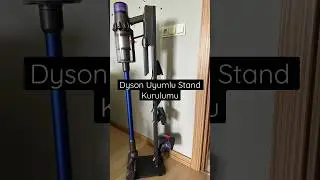 Dyson S&uuml;p&uuml;rge Stant Kurulumu #dysonstant #dyson #dysonv11 #dysonv15 #kutua&ccedil;ılımı #kurulum #shorts