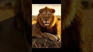 Lion 🦁 | The King of the Wild | BBC Style Short