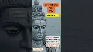 International Yoga Day #theme #internationalyogaday #2023