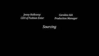 Sourcing | Garment Life Cycle