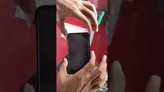 How to apply Matte gaming tempered glass Redmi 9 | matte Screen protector | Gaming Glass #shorts