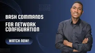 How to use linux commands for network configuration