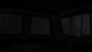 🌧️Переночевать в небольшой машине, дождаться окончания дождя и восстановить силы.
