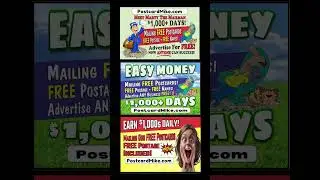 How To Make Money Online Using A Postcard  #motivation #abundanceaffirmations #affiliatemarketing