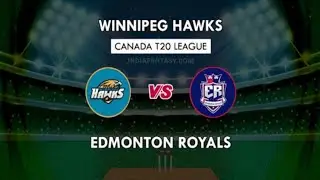 Edmonton royals vs Winnipeg Canada t20 dream 11 team ero vs wh 100% confirm playing 11